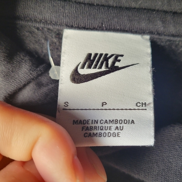 COPY - Nike Mens Sportswear Club Fleece All Over Print Pullover Hoodie Black Sm… - Picture 8 of 10